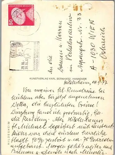 51782 - Deutschland - Hildesheim , Mehrbildkarte - gelaufen 1977