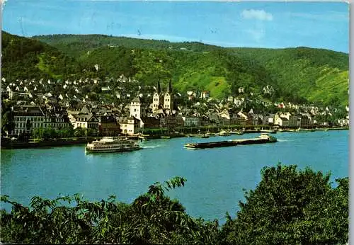 51789 - Deutschland - Boppard , am Rhein , Rheinansicht - gelaufen