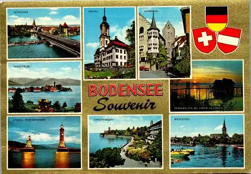 51791 - Deutschland - Bodensee , Mehrbildkarte - gelaufen