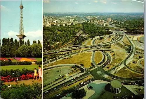 51801 - Deutschland - Berlin , Avusverteiler am Funkturm - gelaufen 1981