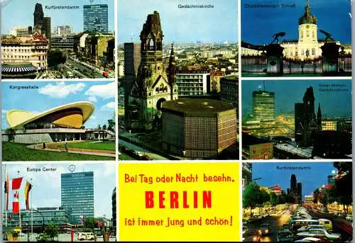 51802 - Deutschland - Berlin , Mehrbildkarte - gelaufen 1984