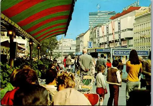 51804 - Deutschland - Berlin , Kurfürstendamm , Kaufhaus Wertheim - gelaufen