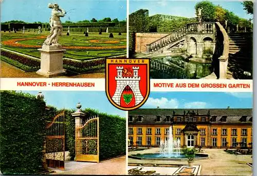 51817 - Deutschland - Hannover , Herrenhaus , Großer Garten - gelaufen 1983