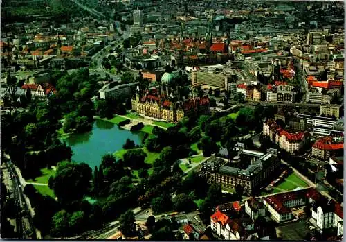 51819 - Deutschland - Hannover , Blick auf die Stadt - gelaufen 1981