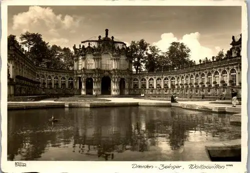 51827 - Deutschland - Dresden , Zwinger , Wallpavillon - gelaufen 1940