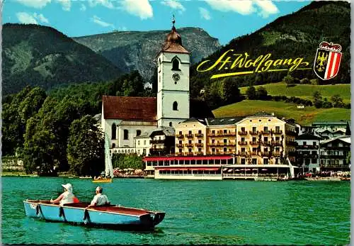 51862 - Oberösterreich - St. Wolfgang , Weißes Rößl - gelaufen 1979