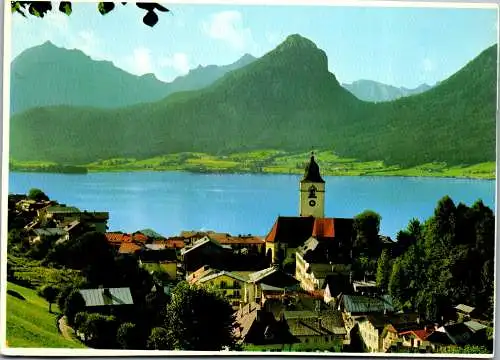 51863 - Oberösterreich - St. Wolfgang , am Wolfgangsee mit Bleckwand - nicht gelaufen