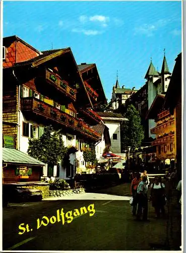 51865 - Oberösterreich - St. Wolfgang , Ortsansicht - nicht gelaufen