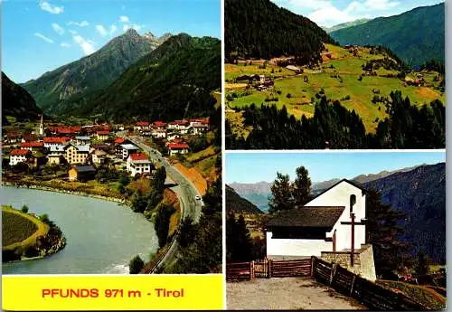 51888 - Tirol - Pfunds , Mehrbildkarte - gelaufen