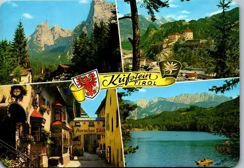 51890 - Tirol - Kufstein , Hinterbärenbad , Römerhofgasse , Auracher Löchl , Hechtsee - gelaufen 1983