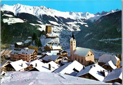 51893 - Tirol - Ladis , mit Burg Laudeck - gelaufen 1979