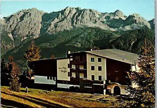 51905 - Tirol - Lienz , Zettersfeld , Berghaus Pepi Stiegler - gelaufen 1978