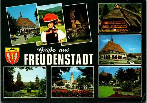 51910 - Deutschland - Freudenstadt , Mehrbildkarte - gelaufen 1982