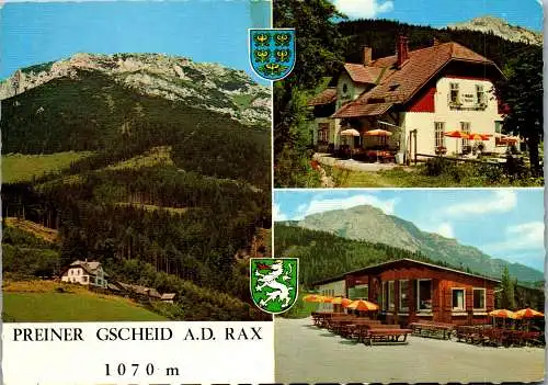 51923 - Niederösterreich - Prein an der Rax , Preiner Gscheid , Gasthof Geyschläger - gelaufen