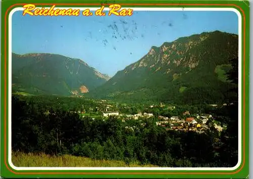 51930 - Niederösterreich - Reichenau , an der Rax , Panorama - gelaufen 1985