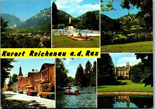 51931 - Niederösterreich - Reichenau , an der Rax , Mehrbildkarte - gelaufen 1985