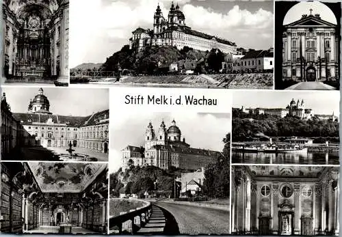 51935 - Niederösterreich - Melk , Stift Melk in der Wachau - nicht gelaufen