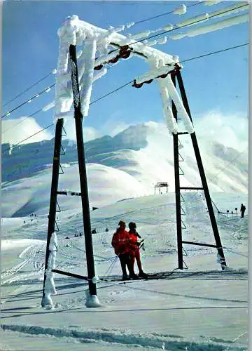 51941 - Tirol - Landeck , Zams , Schigebiet am Venet - gelaufen