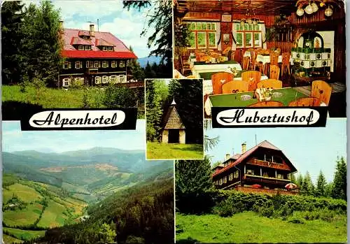 51985 - Steiermark - Wartberg , Mürztal , Alpenhotel Hotel Pension Hubertushof - nicht gelaufen