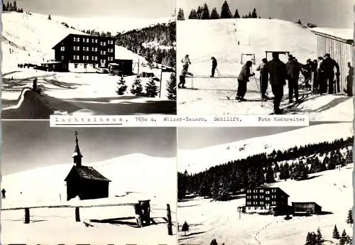 51992 - Steiermark - Murau , Niederwölz , Wölzer Tauern , Lachtalhaus , Lachtal , Schilift - gelaufen 1961