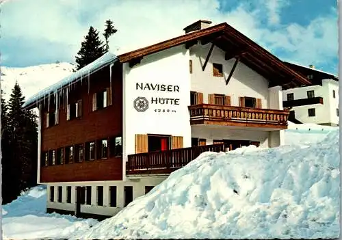 52000 - Tirol - Navis , Naviserhütte , Familie Mühlbacher - gelaufen 1978