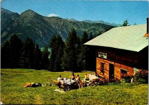 52002 - Italien - Bozen , Pfandler Alm Hütte , Ort der gefangennahme Andreas Hofer's - gelaufen 1977