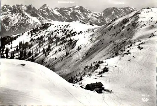 52009 - Salzburg - Saalbach , Schönleiten Hütte mit Asitzkogel - gelaufen 1964