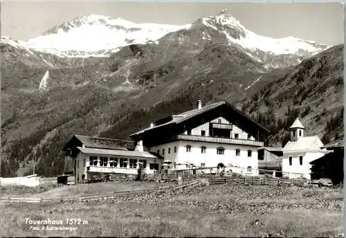 52013 - Tirol - Lienz , Gasthaus Tauernhaus Matrei - gelaufen 1972