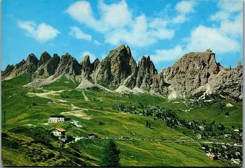 52048 - Italien - Dolomiti , Val Gardena , Passo Gardena , Gröden , Grödnerpass - gelaufen