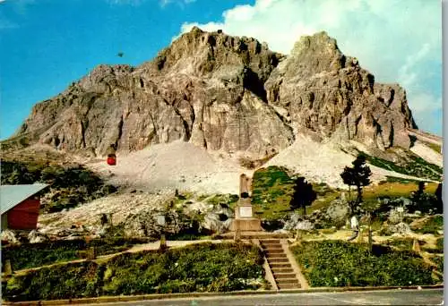 52052 - Italien - Dolomiti , Passo Falzarego , Cima Lagazuoi - gelaufen 1968