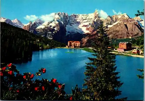 52064 - Italien - Dolomiti , Lago di Misurina , Sorapis - gelaufen 1981