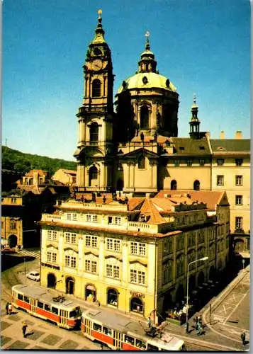 52102 - Tschechien - Prag , Praha , Chram sv. Mikulase - nicht gelaufen