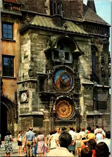 52105 - Tschechien - Prag , Praha , Staromestsky orloj - gelaufen 1984