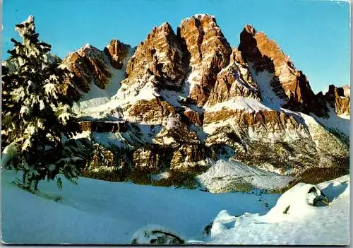 52111 - Italien - Dolomiti , Cortina , Monte Cristallo - gelaufen 1970