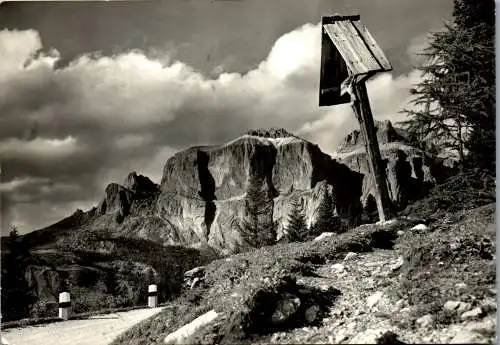 52112 - Italien - Dolomiti , Gruppo Sella - gelaufen 1962