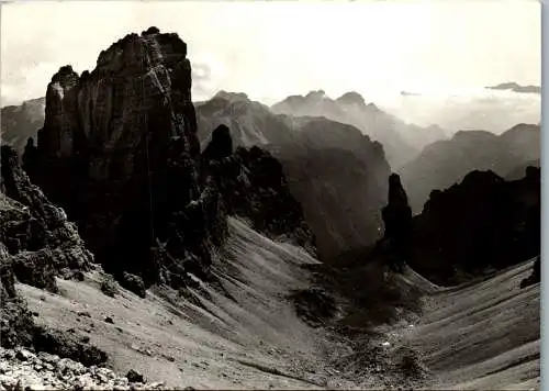 52114 - Italien - Cimolais , Rifugio Porderone , Val Montanaia - gelaufen 1964