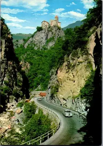 52119 - Italien - Dolomiti , Strada delle Dolomiti , Val d'Ega , Castell Cornedo , Schloss Karneid  - gelaufen 1984