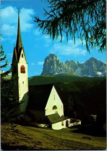 52123 - Italien - Dolomiti , Val Gardena , S. Giacomo , Sassolungo , St. Jakob , St. Ulrich - gelaufen 1984