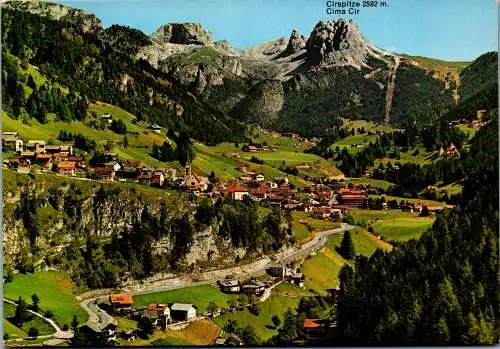 52129 - Italien - Dolomiti , St. Christina , Grödner Joch , Cirspitzen , Passo Gardena - gelaufen 1984