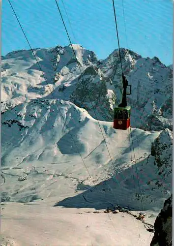 52134 - Italien - Dolomiti , Funivia Passo Pordoi , Sass Pordoi , La Marmolada - gelaufen 1978