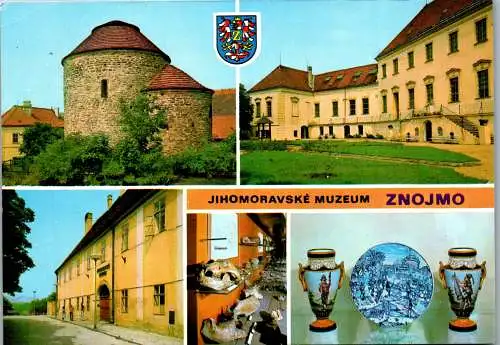 52178 - Tschechien - Znojmo , Znaim , Museum , Mehrbildkarte - nicht gelaufen 1991