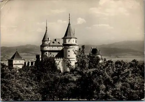 52204 - Slowakei - Bojnice , Bojnicky Zamok - gelaufen 1959