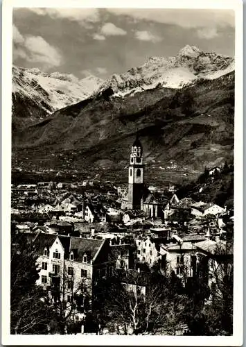 52217 - Italien - Meran , Panorama - gelaufen 1959