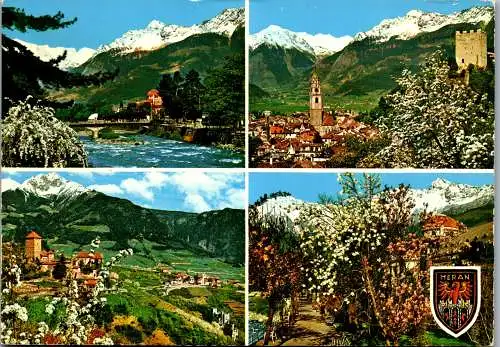 52231 - Italien - Meran , Primavera , Mehrbildkarte - gelaufen 1972