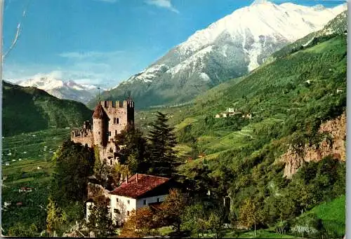 52234 - Italien - Meran , Castello Fontana , Brunnenburg - gelaufen 1972