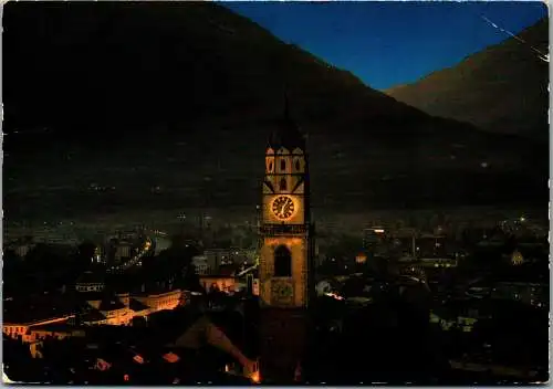 52235 - Italien - Meran , Panorama , Notte - gelaufen 1974