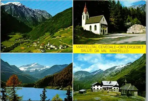 52246 - Italien - Martelltal , Cevedale , Ortlergebiet , Saluti da Val Martello - gelaufen 1977