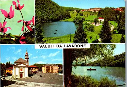 52258 - Italien - Lavarone , Trento , Mehrbildkarte - gelaufen 1967