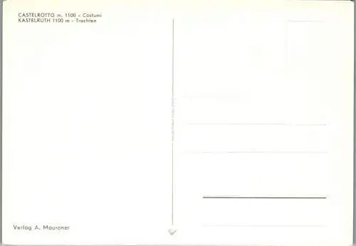 52264 - Italien - Kastelruth , Castelrotto , Trachten - nicht gelaufen