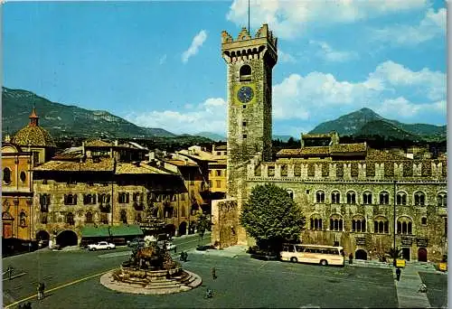 52284 - Italien - Trento , Piazza Duomo - gelaufen 1984